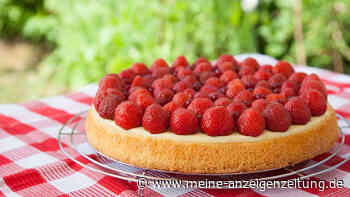 Sommerrezept: Feiner Erdbeerkuchen mit Mürbeteig und Vanillecreme