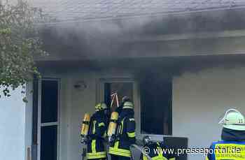 FF Olsberg: Zimmerbrand in Olsberg - Antfeld