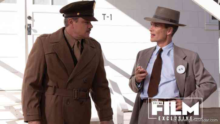 Exclusive new Oppenheimer images featuring Cillian Murphy, Matt Damon, and Christopher Nolan