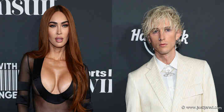 Megan Fox Wears Revealing Sheer Dress to Sports Illustrated Swimsuit Event, Gets Machine Gun Kelly's Support