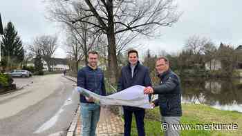 Umbau der Türkenfelder Bahnhofstraße geht voran