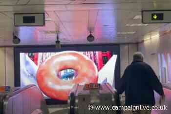 New York Bakery Co takes 3D ad to Underground passengers
