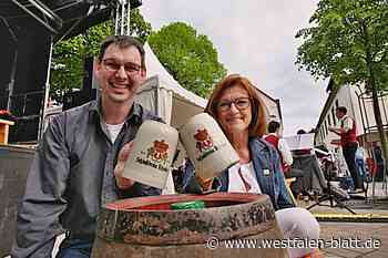 Das Stadtfest in Brakel ist eröffnet