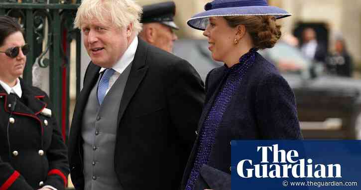 Boris and Carrie Johnson expecting third child in ‘just a few weeks’