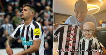 Family's joy as Bruno Guimarães dedicates goal to boy, four, fighting for life after cancer diagnosis