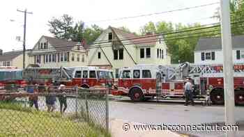 Two Injured in Hartford Fire Brought to Hospital