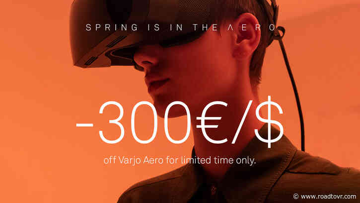 [Industry Direct] Varjo Celebrates Best Headworn Device Nomination with $300 Discount on Varjo Aero