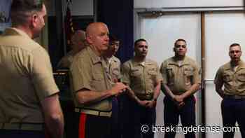 Lawmakers rev up support for Marine Corps’ Force Design 2030 in letter to appropriators
