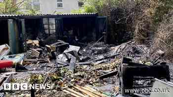 Kelvedon Hatch: Arson suspected over three garage blaze