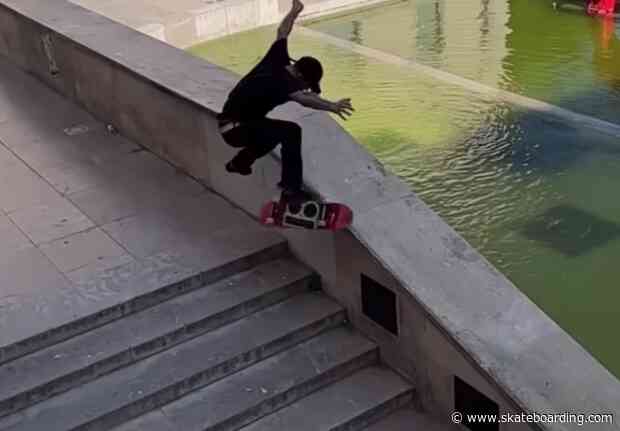 Unbelievable Trick on Paris' Le Dome Hubba