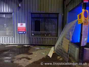 Woman in hospital after blaze in Tottenham industrial unit
