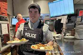 PHOTOS: Ponoka RCMP members dish out at Celebrity Serve Night