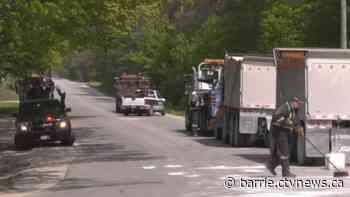 Dump truck collision in Oro-Medonte causes diesel fuel spill