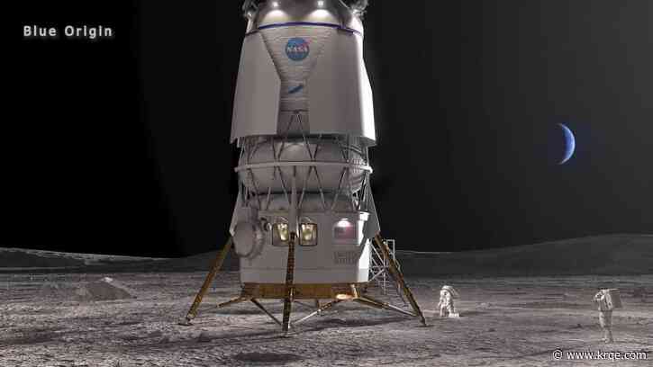 NASA announces Blue Origin as new partner to work on moon lander for Artemis V mission