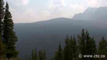 Wildfire, estimated at 21 hectares, burning out of control in Kootenay National Park