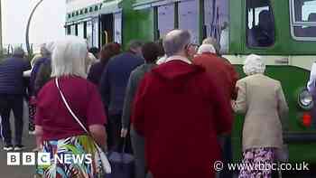 People living with dementia treated to Blackpool tram trip