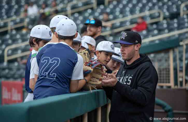 Isotopes rained out, so there will be a Saturday home doubleheader
