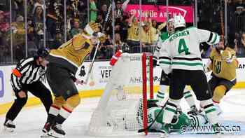 Howden scores in OT to lift Golden Knights over Stars in Game 1