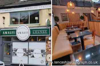 Darwen restaurant the Amalfi Lounge is up for let