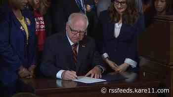 Gov. Walz signs public safety bill, including new gun control measures