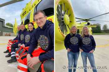 Luce and Bear partners with Yorkshire Air Ambulance with new hoodies