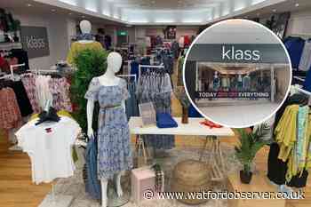 Inside Klass set to open in former atria Watford Joules unit
