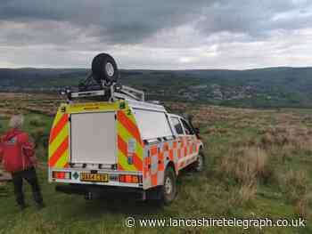 Rossendale and Pendle Mountain Rescue Team help man who fell