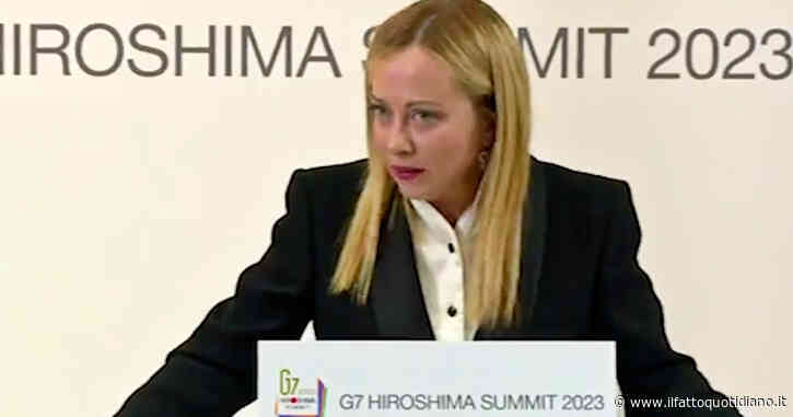Meloni al G7: “Trudeau? Vittima di fake news, è stato avventato nel fare dichiarazioni”