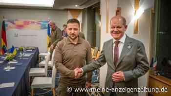 G7-Gipfel: „Sehr kraftvoll“ – Selenskyj spricht mit Scholz und Macron