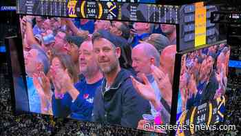 Casa Bonita owners Matt Stone and Trey Parker take in Nuggets game