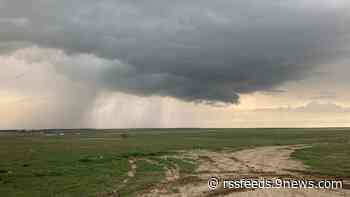 Rain and thunder rumble across Front Range Thursday