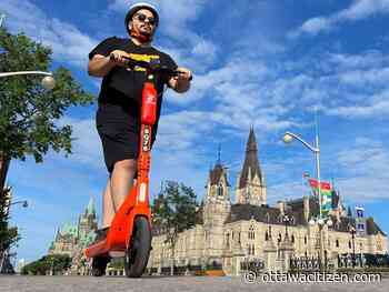 Up to 900 electric scooters on Ottawa streets in fourth season of pilot project
