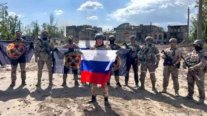 Russia says Wagner private army, with help from Russian troops, seized Bakhmut