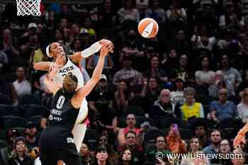 Minus Suspended Coach Becky Hammon, Aces Rout Storm 105-64 to Open Title Defense