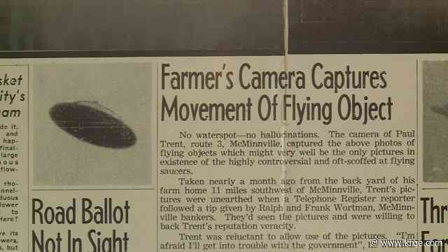 Oregon's extraterrestrial history: The 1950 Trent UFO sighting