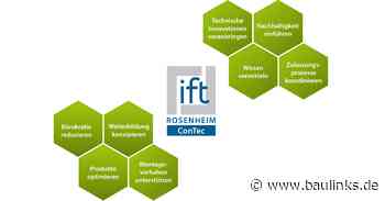 Neue Gesellschaft „ift Rosenheim ConTec GmbH“ bietet technische Unterstützung