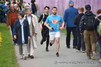 Feuerwehrlauf in Höxter: Sportler rennen über die Landesgartenschau