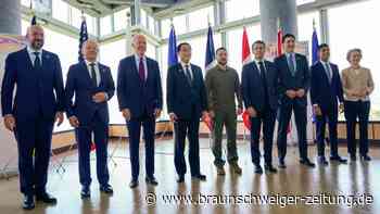 Kampfjet-Projekt Botschaft an Russland - Selenskyj bei G7
