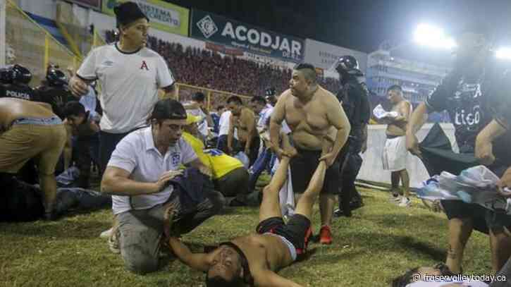 At least 9 dead in stampede at soccer stadium in El Salvador