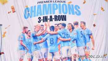 Manchester City win Premier League for third successive season after Arsenal lose