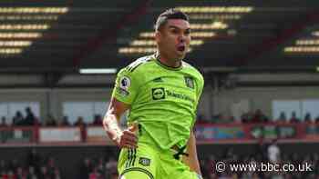 Bournemouth 0-1 Manchester United: Casemiro overhead kick puts Red Devils on verge of top four