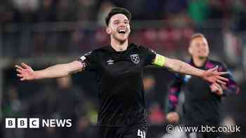 How West Ham's night of glory turned ugly... in 85 seconds