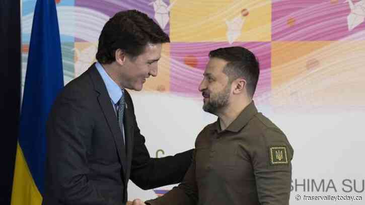 Trudeau asserts continued support for Ukraine as G7 leaders’ summit concludes