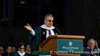 Patton Oswalt delivers Commencement Address at William & Mary