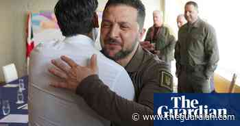 'You made it': Rishi Sunak and Volodymyr Zelenskiy meet at G7 summit – video