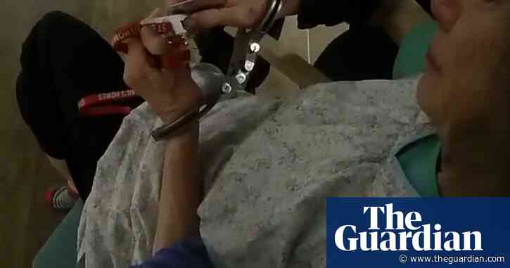 NSW police footage shows officers used two sets of handcuffs on 81-year-old woman with dementia