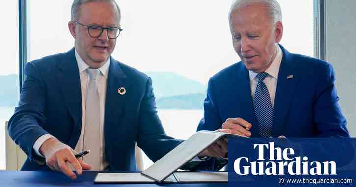 Joe Biden apologises to Anthony Albanese after cancelling Sydney Quad meeting at last minute