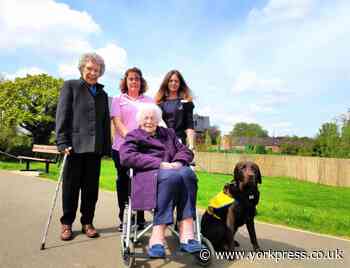 'We were delighted' - Joy at Ouse View as Bruno the dog pays a visit