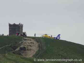 Man dies after collapse at Rivington Pike