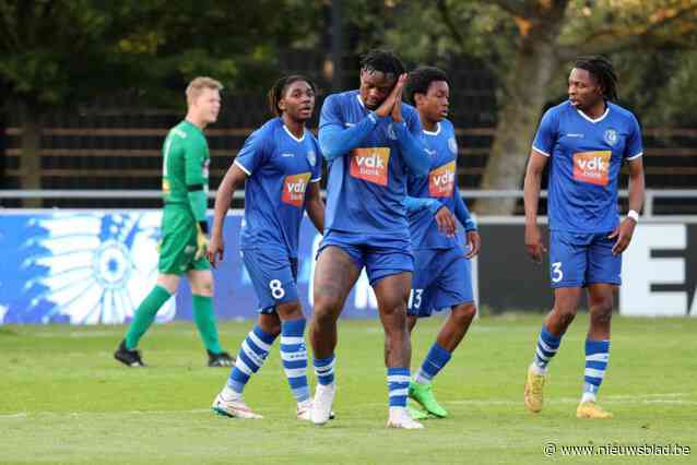 Kevin-Prince Milla laat netten twee keer trillen in laatste match van het seizoen van Jong AA Gent: “Dit smaakt naar meer”
